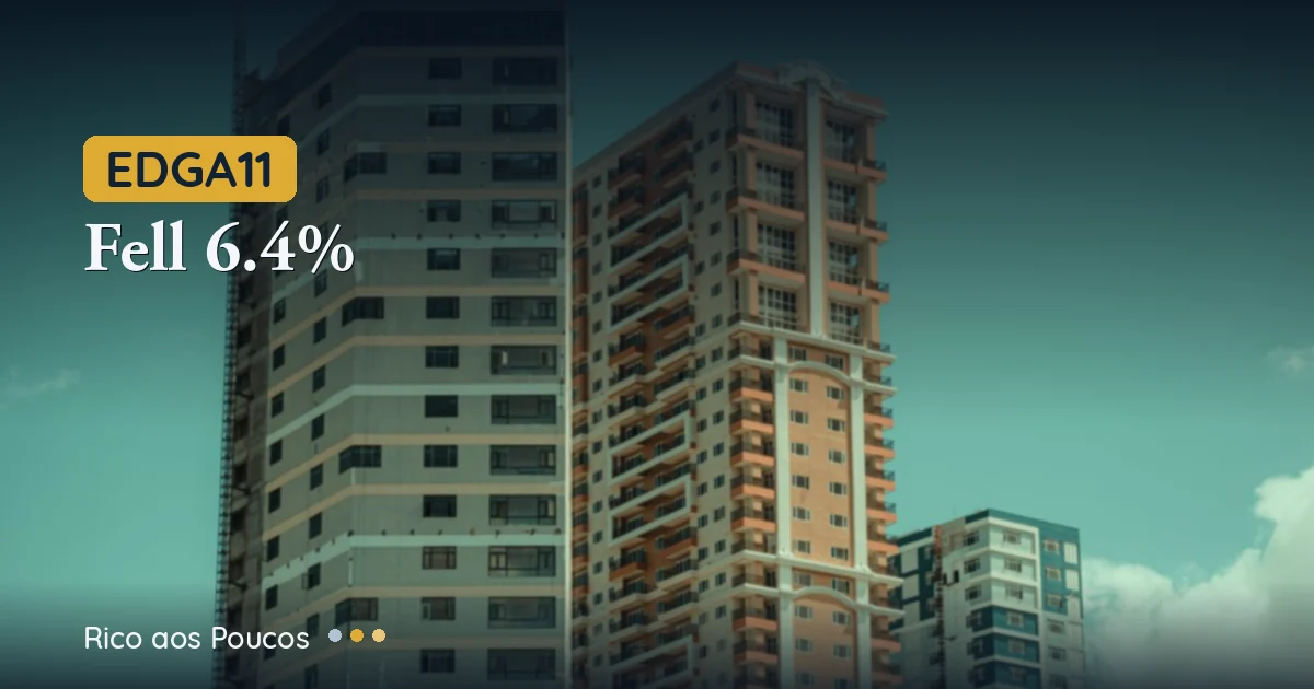 EDGA11 drops 6.4% — distributions have collapsed 73% since 2022