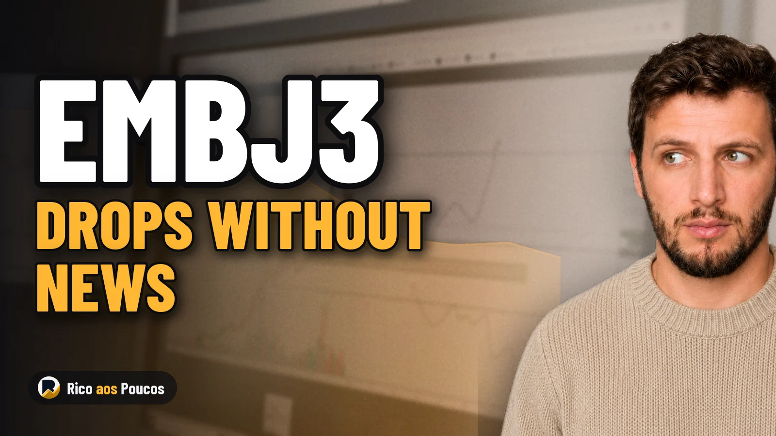 EMBJ3 Plummets 4.49% With No New Company News. What Explains the Atypical Stock Volatility?