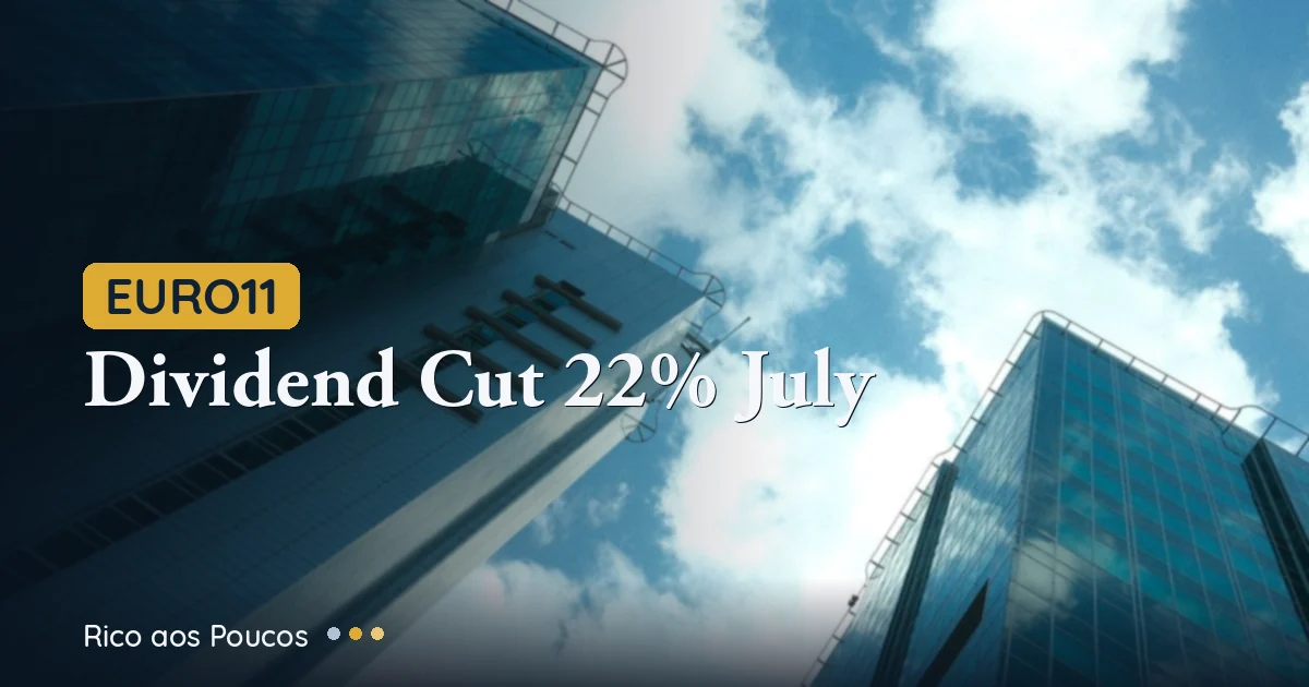 EURO11 Slashes July Distribution to R$1.90: 22% Cut and What It Signals