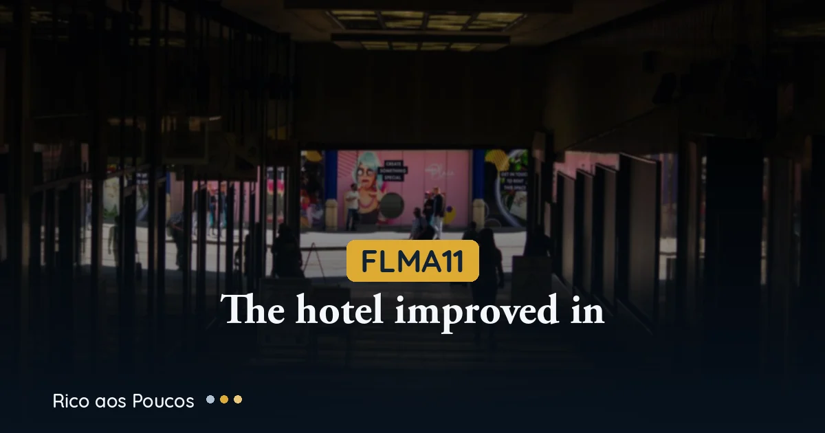 FLMA11: o hotel melhorou em maio, mas o dividendo ainda paga o abril fraco