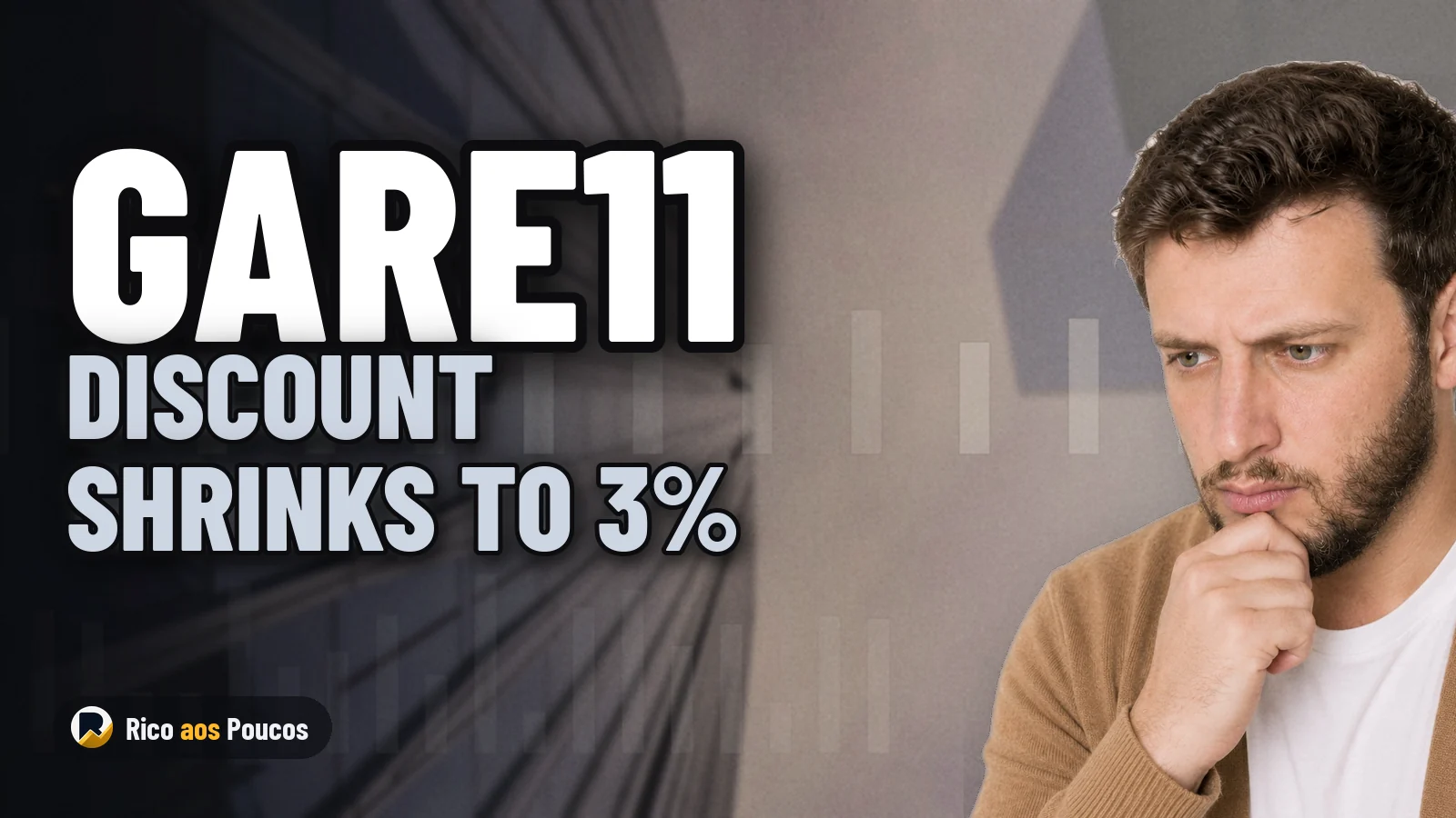GARE11 Trades at R$ 8.69 and 0.97 P/BV: Is the R$ 0.083 Dividend Still Worth It?