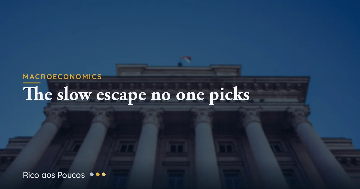 Growing Your Way Out: Brazil's only painless exit from debt — why diluting debt through GDP growth is painless but slow