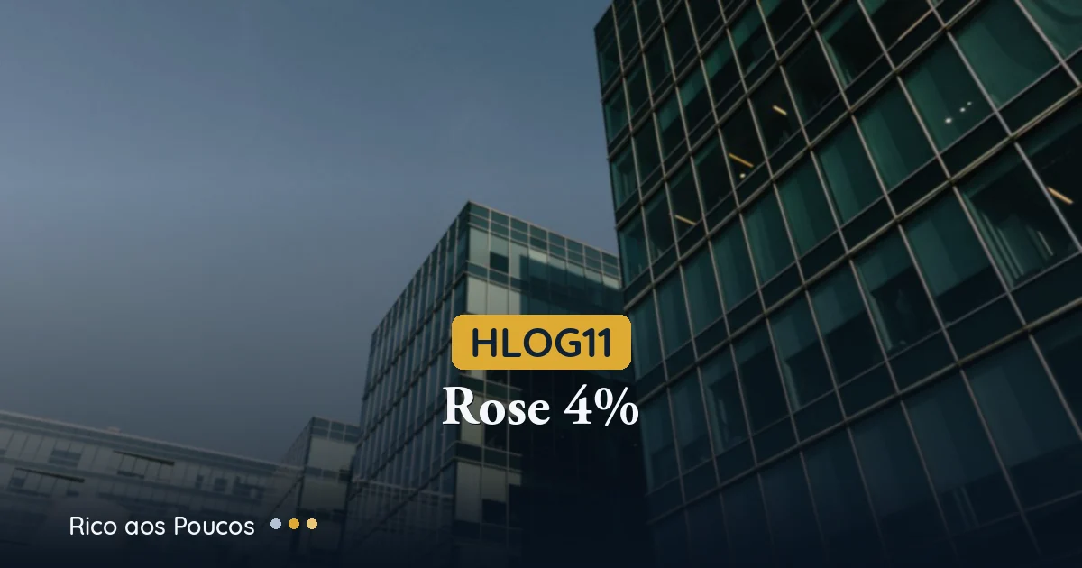 HLOG11 subiu 4% após relatório de junho acima do esperado