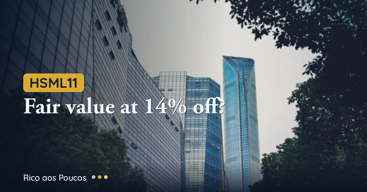 HSML11 Dropped to R$85.88 — Is the Selloff Justified?