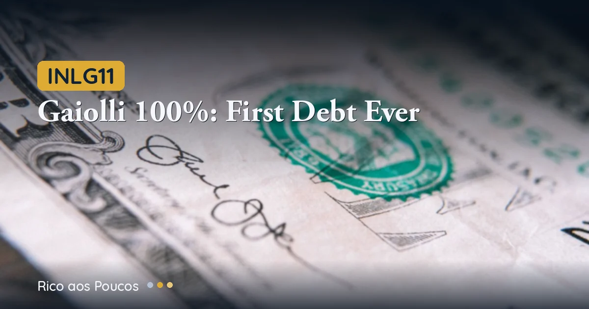 INLG11 Takes on Debt for the First Time to Own 100% of Gaiolli — Was It Worth It?