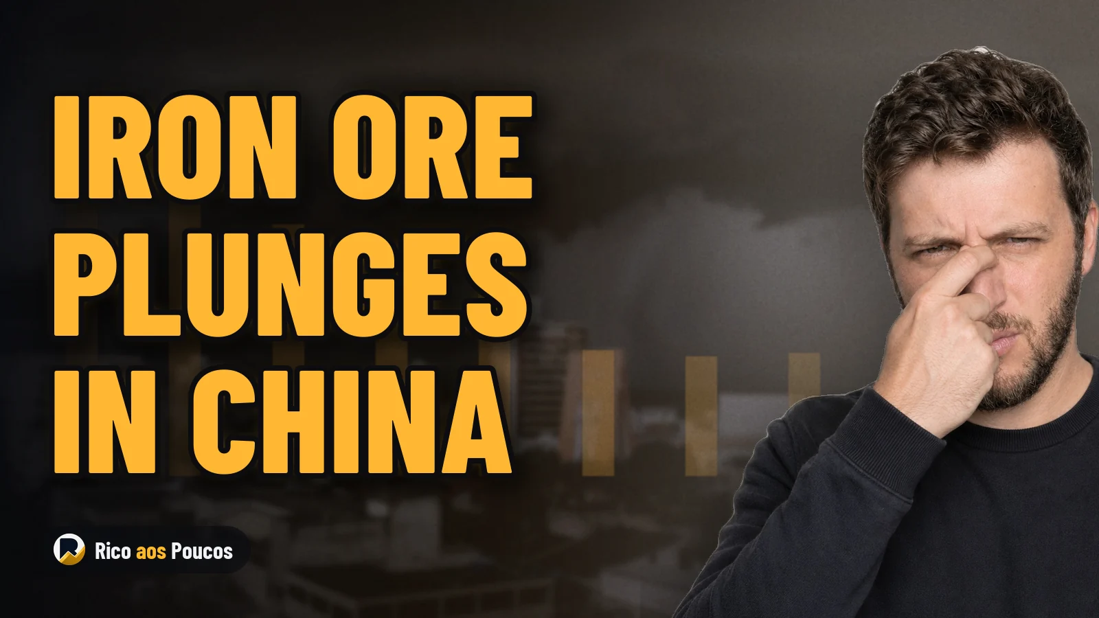 Iron Ore Hits 18-Month Low on China Crisis, Pressuring VALE3
