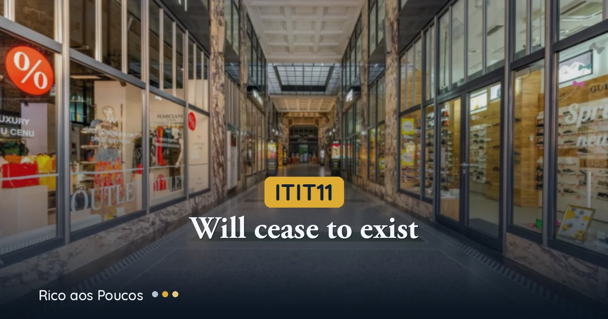 ITIT11 será liquidado e absorvido pelo INHF