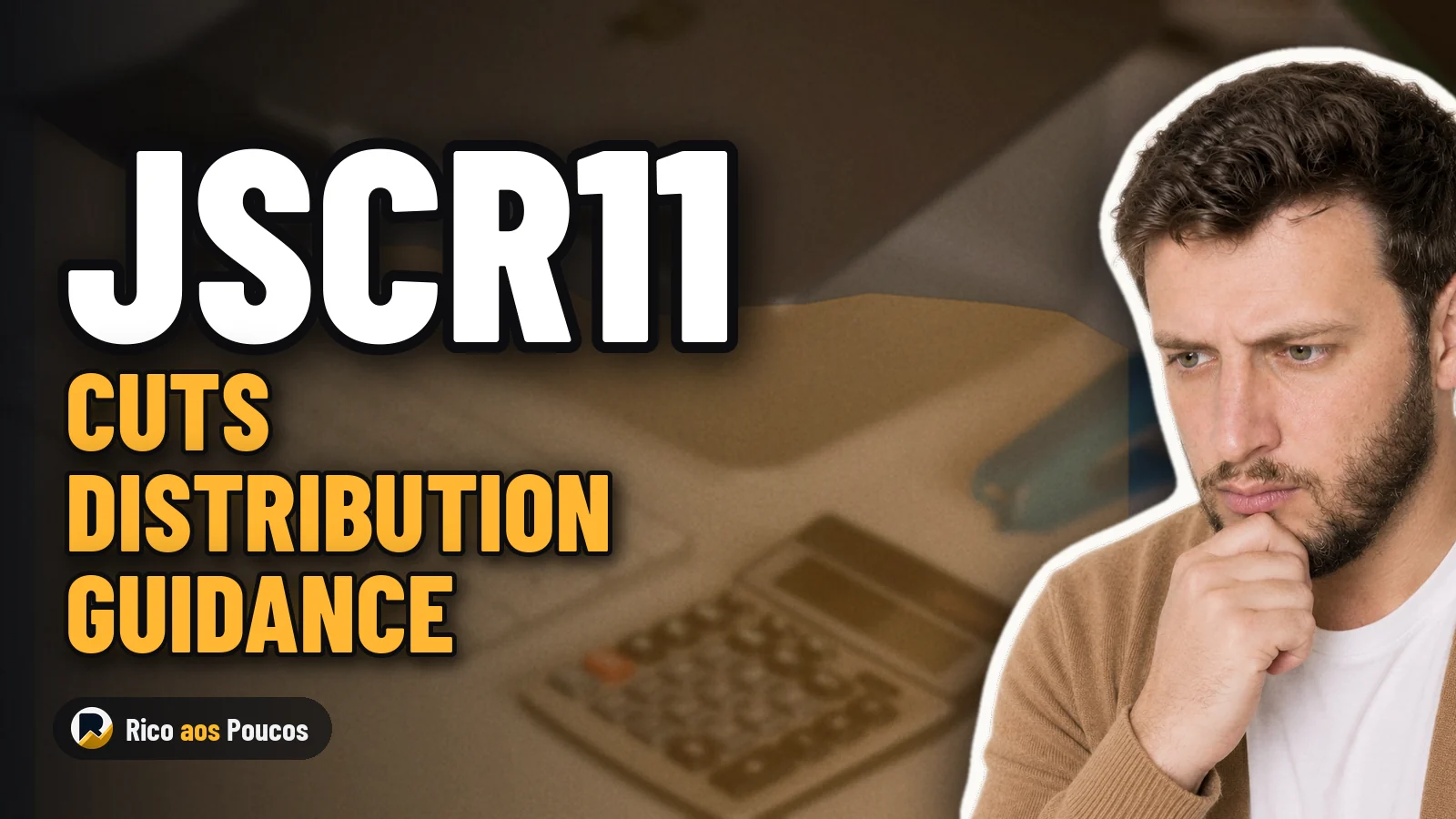 JSCR11 corta guidance para R$ 0,08 — o IPCA baixo que encolheu o dividendo