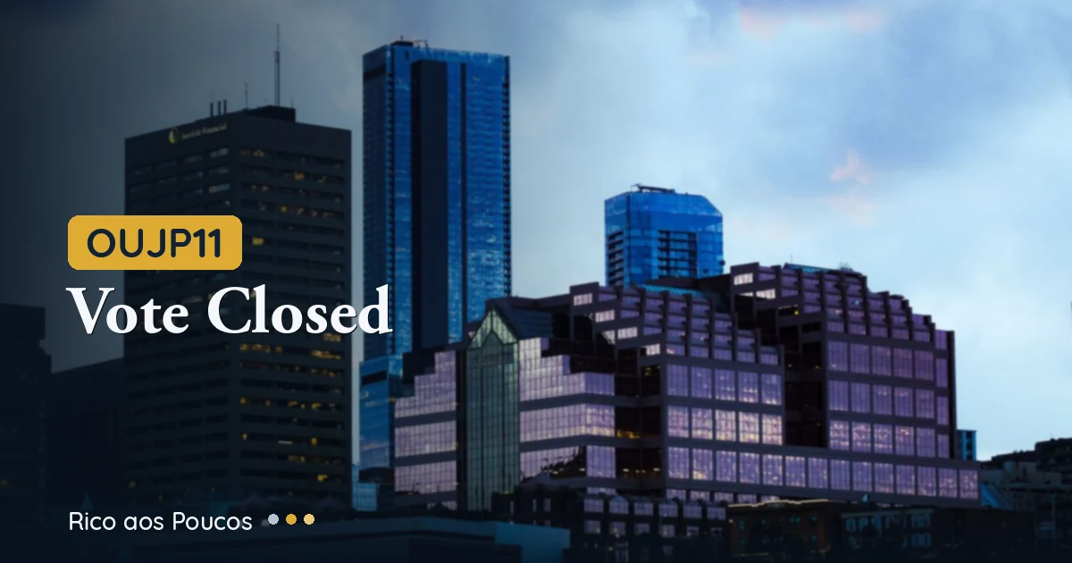 OUJP11: The Shareholder Vote Is Over — Restructuring Result Is Imminent