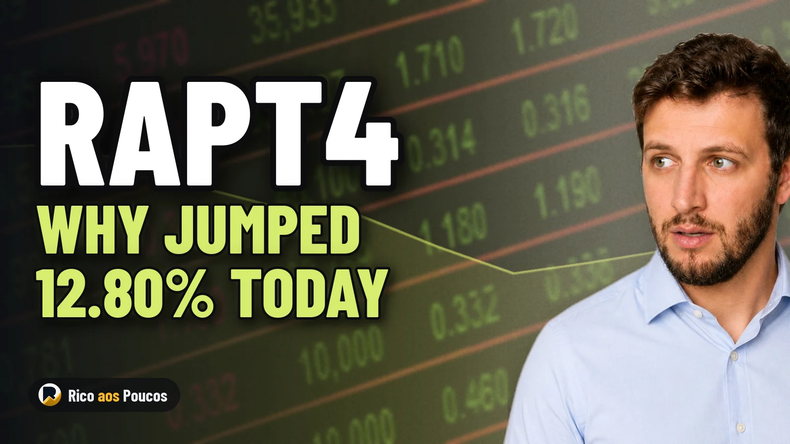 Why RAPT4 Shares Jumped 12.80% Today Without Any News from Randoncorp