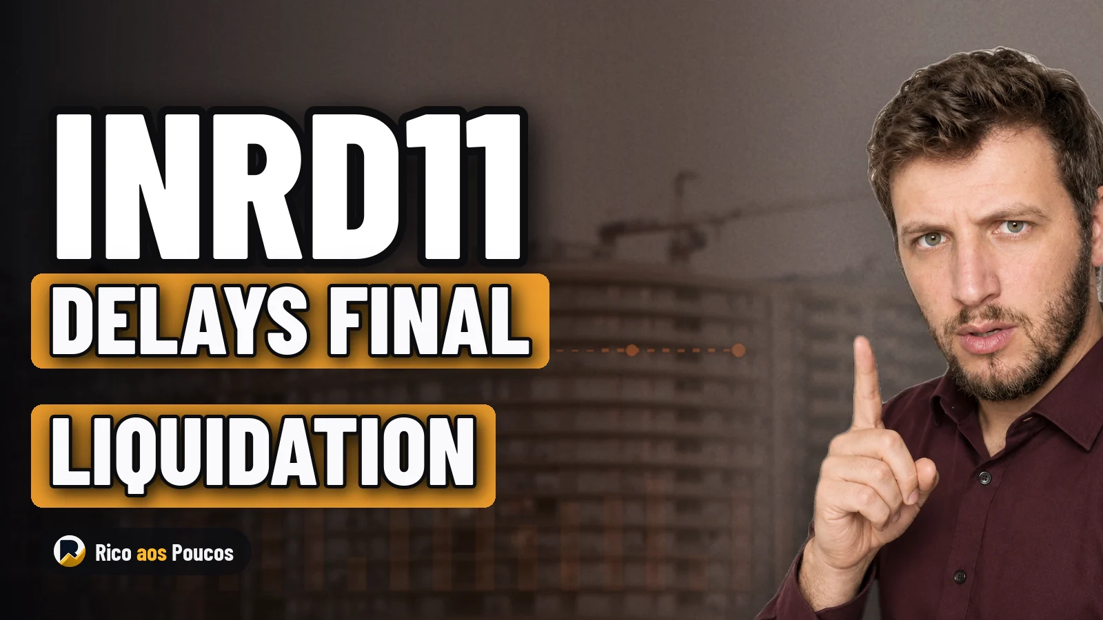 Real Estate Fund INRD11 Delays Settlement, Pushing Cash Payout to December