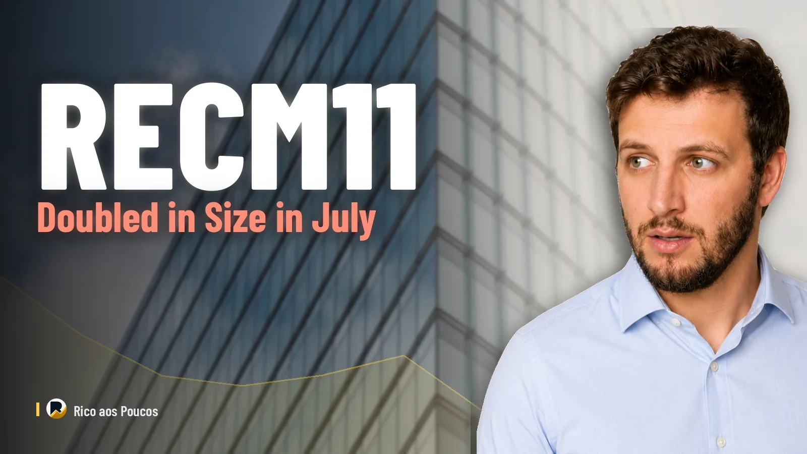 RECM11 Doubled in Size in July — Issuance Complete, Cash Per Share Fell, R$0.10 Dividend Survived
