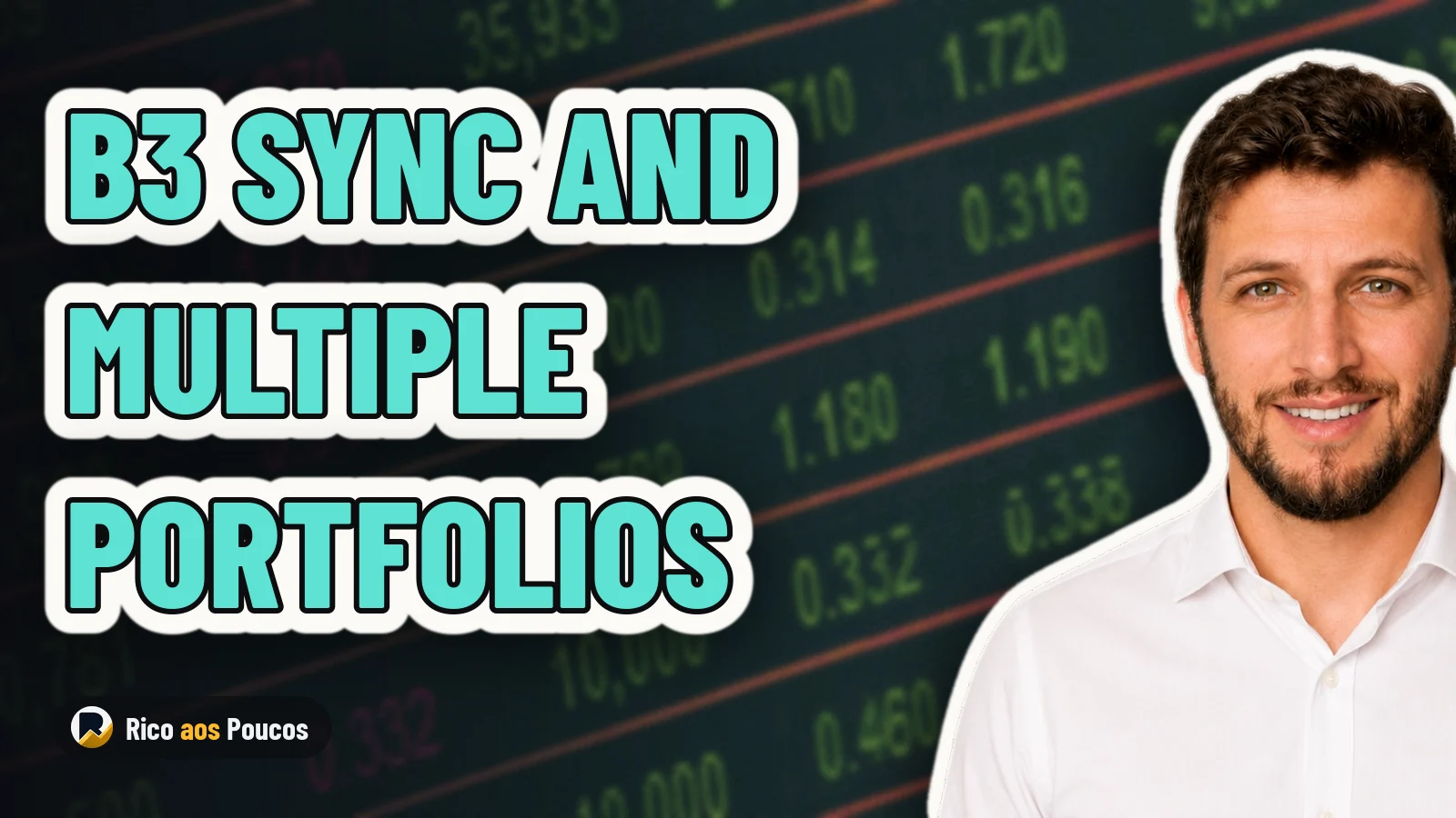 Rico aos Poucos Adds B3 Portfolio Sync and Multiple Portfolios
