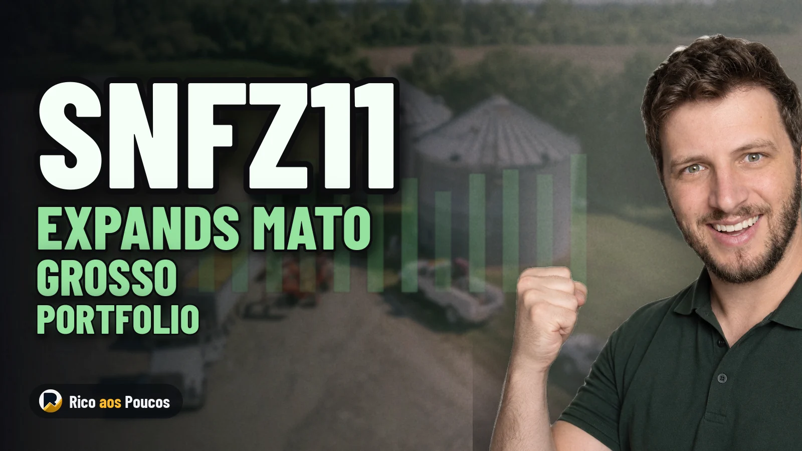 SNFZ11 compra três fazendas no Mato Grosso e bate 16 mil cotistas