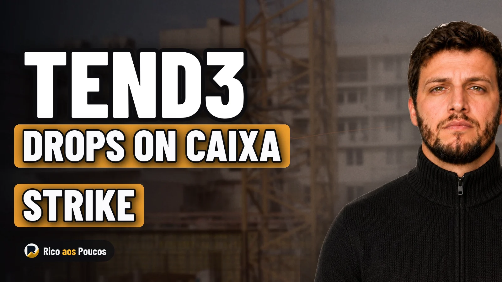Why TEND3 Dropped 7.36% as the Caixa Strike Stalls Minha Casa Minha Vida Contracts