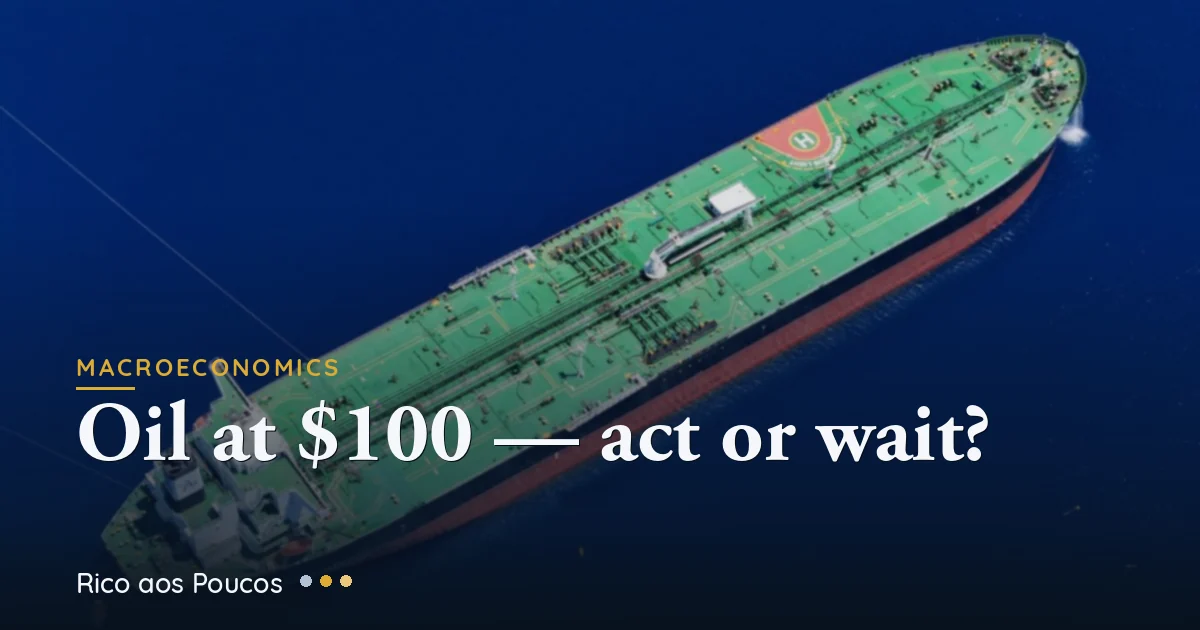 US-Iran War Sends Oil to $100: What Changes for Your Portfolio