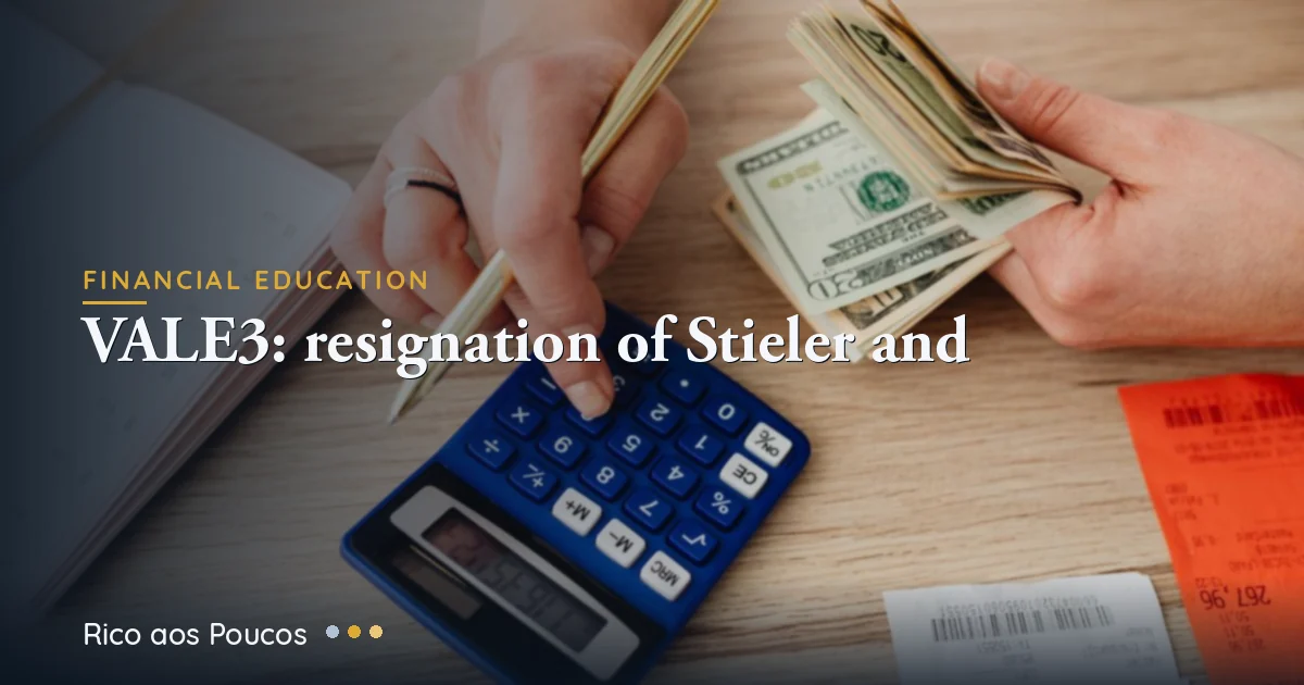 VALE3: Stieler's Resignation and Previ's Governance Power Play