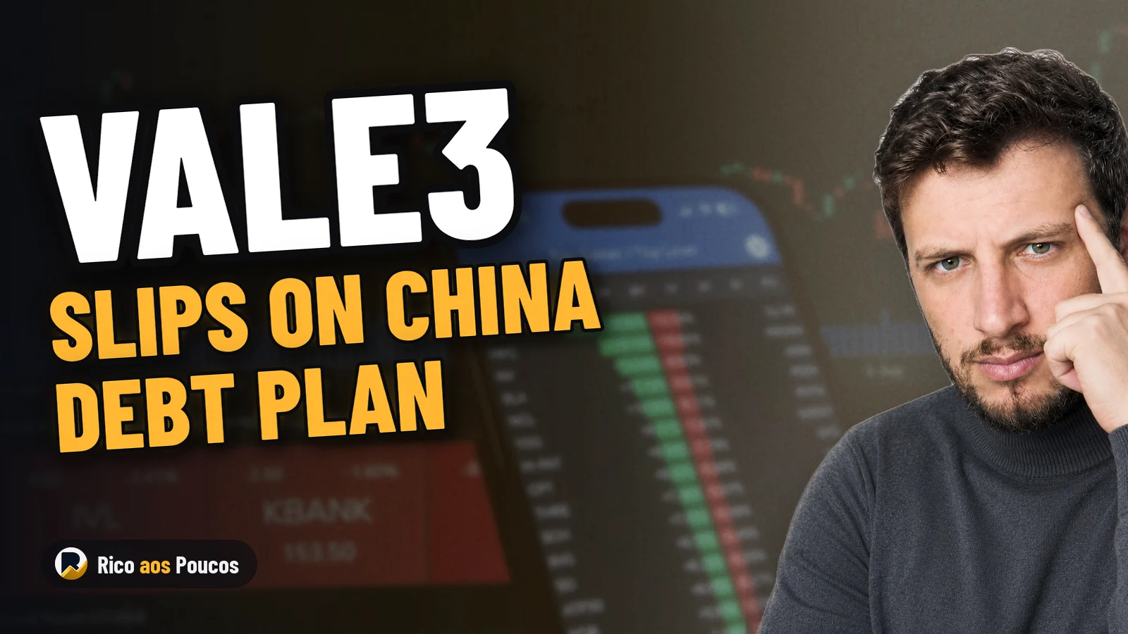 VALE3 Slips 1.39% to R$ 65.44 as Miner Seeks $1.5B in Chinese Panda Bonds