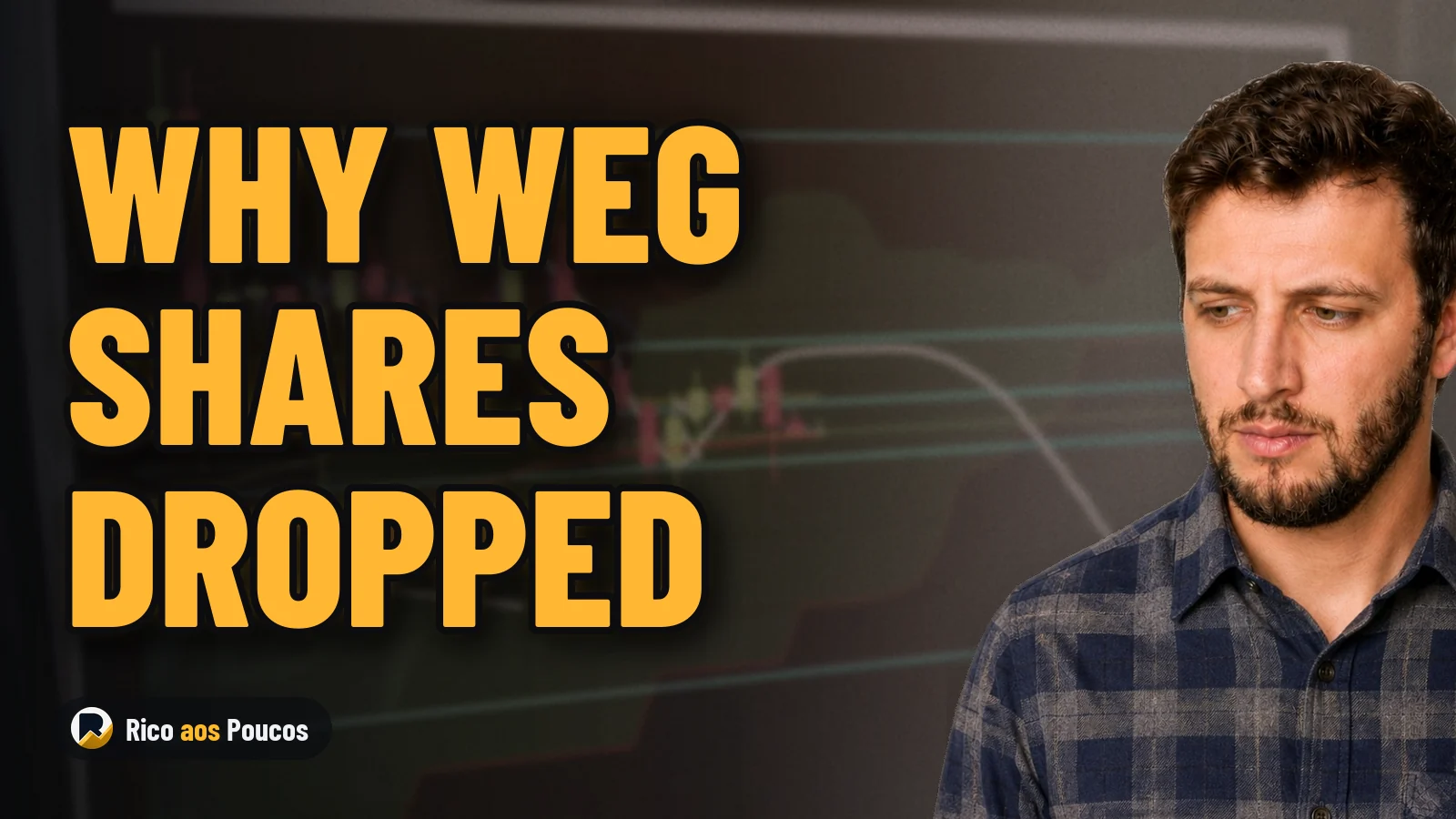 Why WEGE3 Is Falling Today