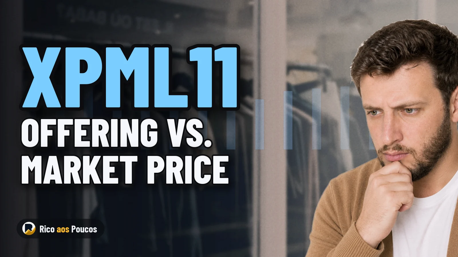 XPML11 Announces 15th Unit Offering at R$ 110.93 While Market Units Trade Cheaper