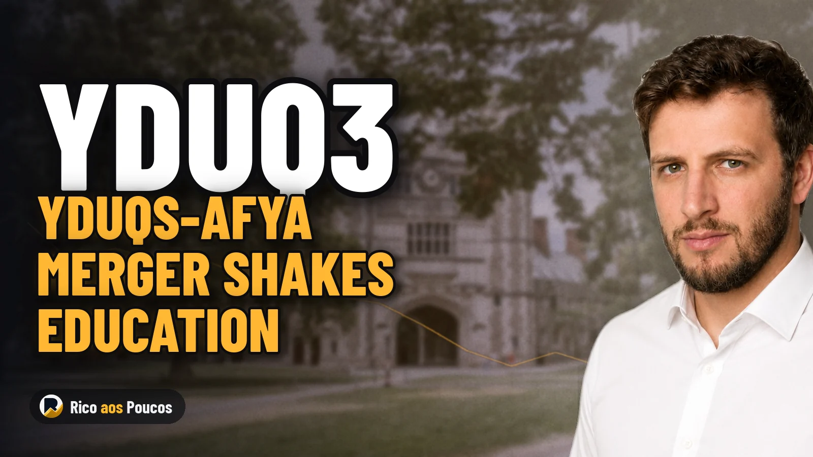 YDUQ3 Rallies and Cogna Shares Drop After Merger — Does the Yduqs-Afya Deal Shake Up the Education Sector?