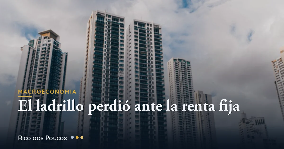 18 años de datos: el inmueble en Brasilia perdió ante la renta fija