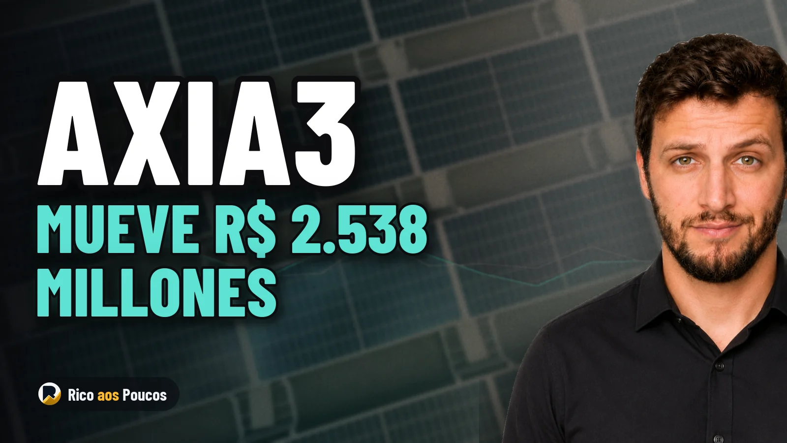 AXIA3 mueve R$ 2.538 millones con conversión y cancelación de acciones
