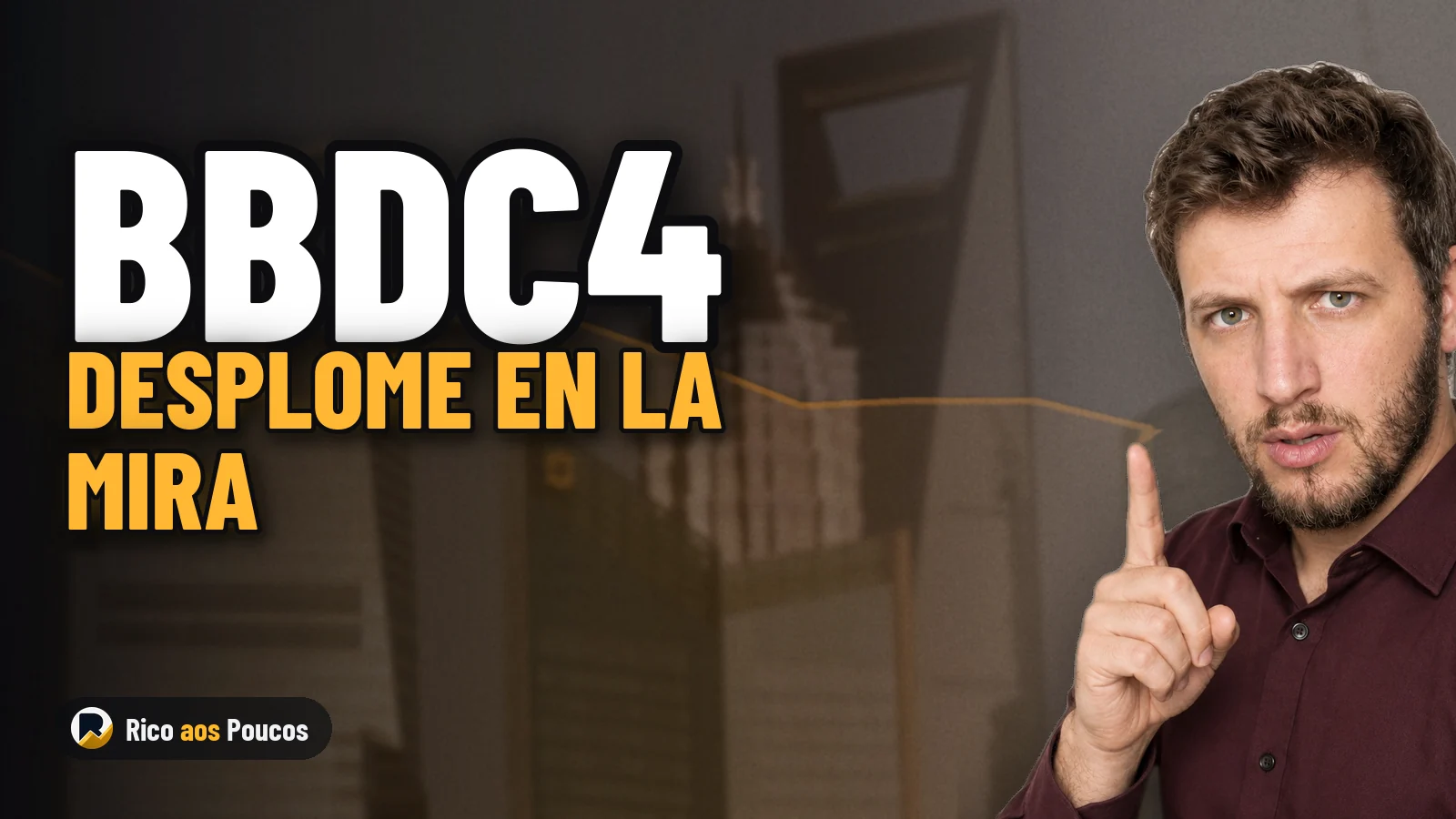 BBDC4 se desploma casi un 25% y genera debate en el mercado sobre las ganancias de Bradesco: ¿qué hay detrás de esta caída histórica?