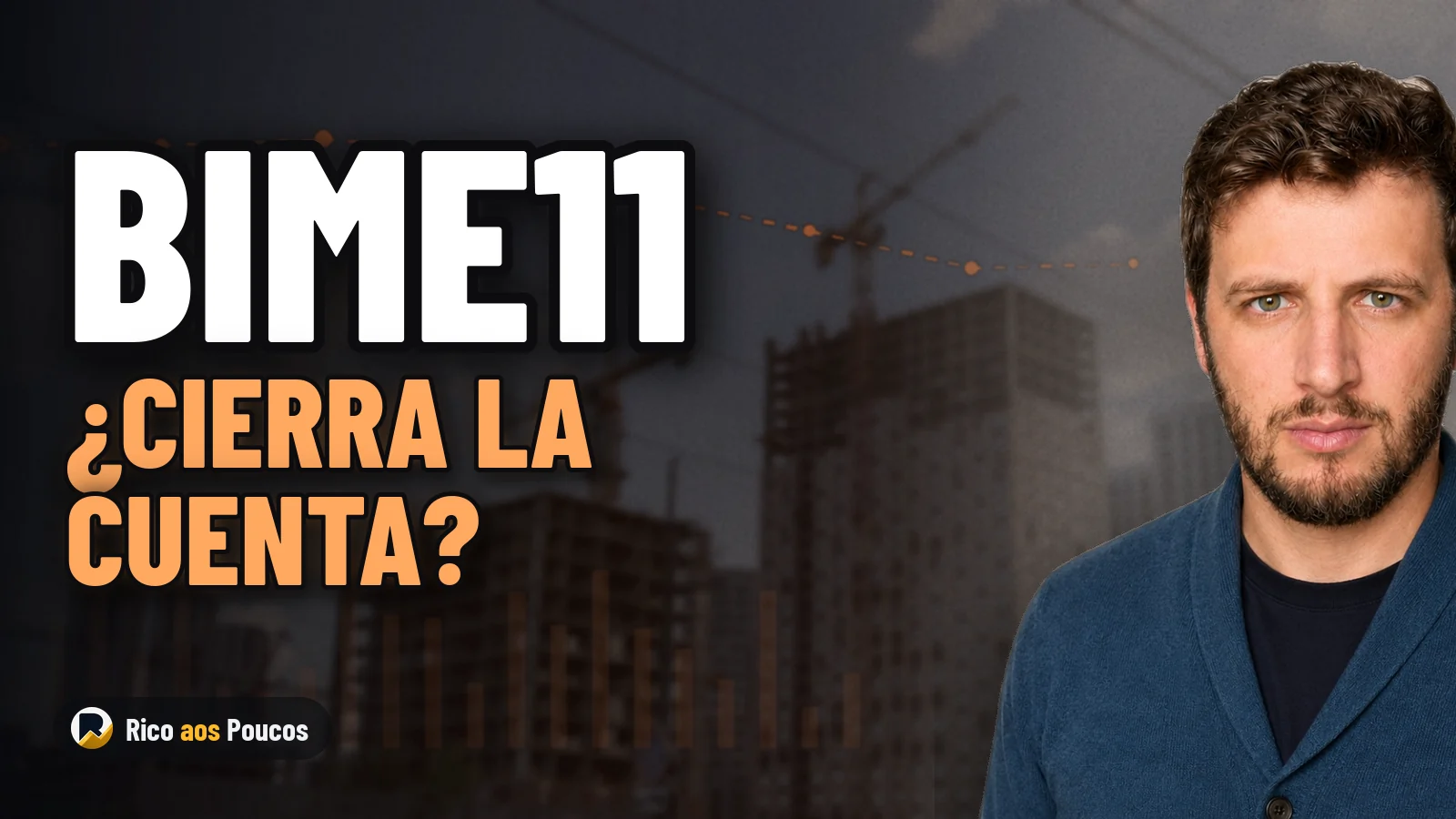 BIME11 mantiene los dividendos en R$ 0,06 con reservas, pero los ingresos se desploman un 56% — ¿cierra la cuenta?
