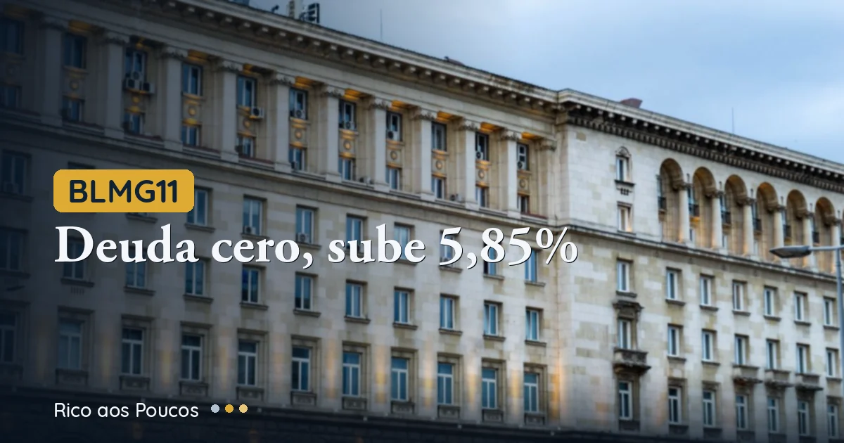 BLMG11 elimina su deuda estructurada y sube 5,85% en la bolsa brasileña