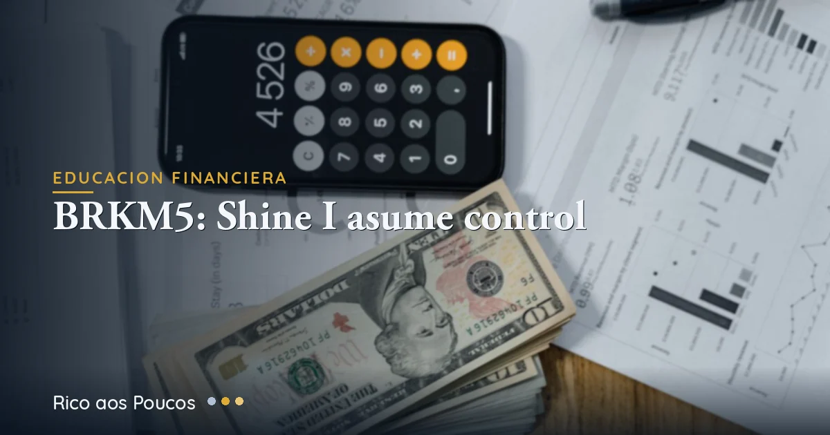 BRKM5: Shine I assume controle da Braskem e protocola OPA