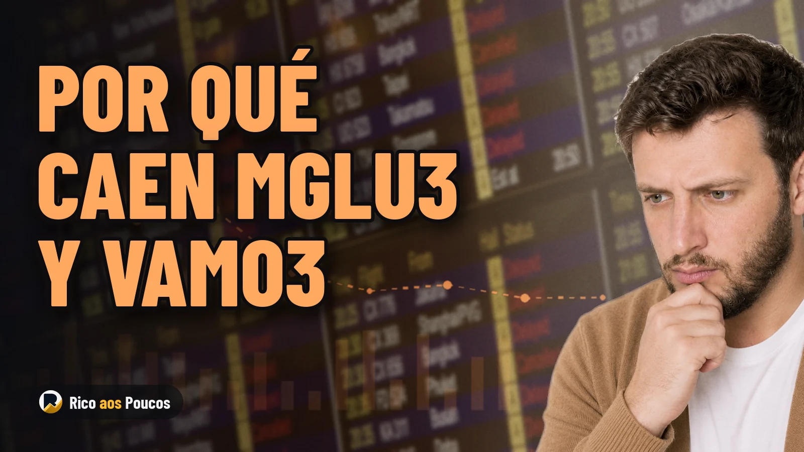 Por qué cae MGLU3 hoy y qué hay detrás del desplome del varejo