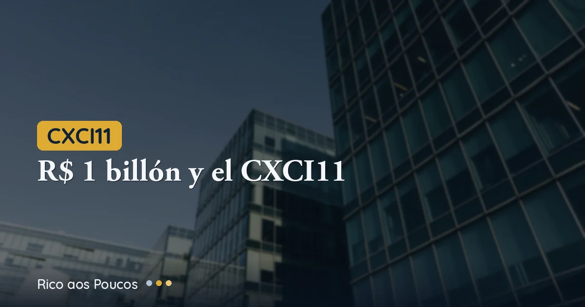 Caixa alcanza R$ 1 billón en crédito hipotecario: ¿qué cambia para CXCI11 y los FIIs?