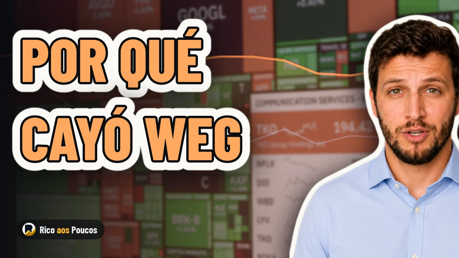 Por qué cayeron hoy las acciones de WEG (WEGE3 y WEGE3F)