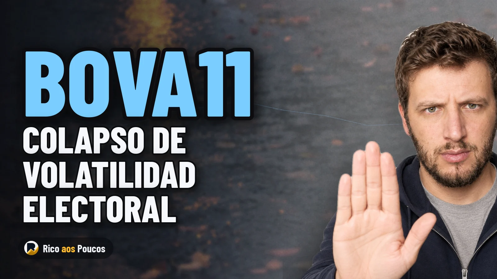 El colapso en la volatilidad de las opciones de BOVA11 y empresas estatales tras la primera vuelta