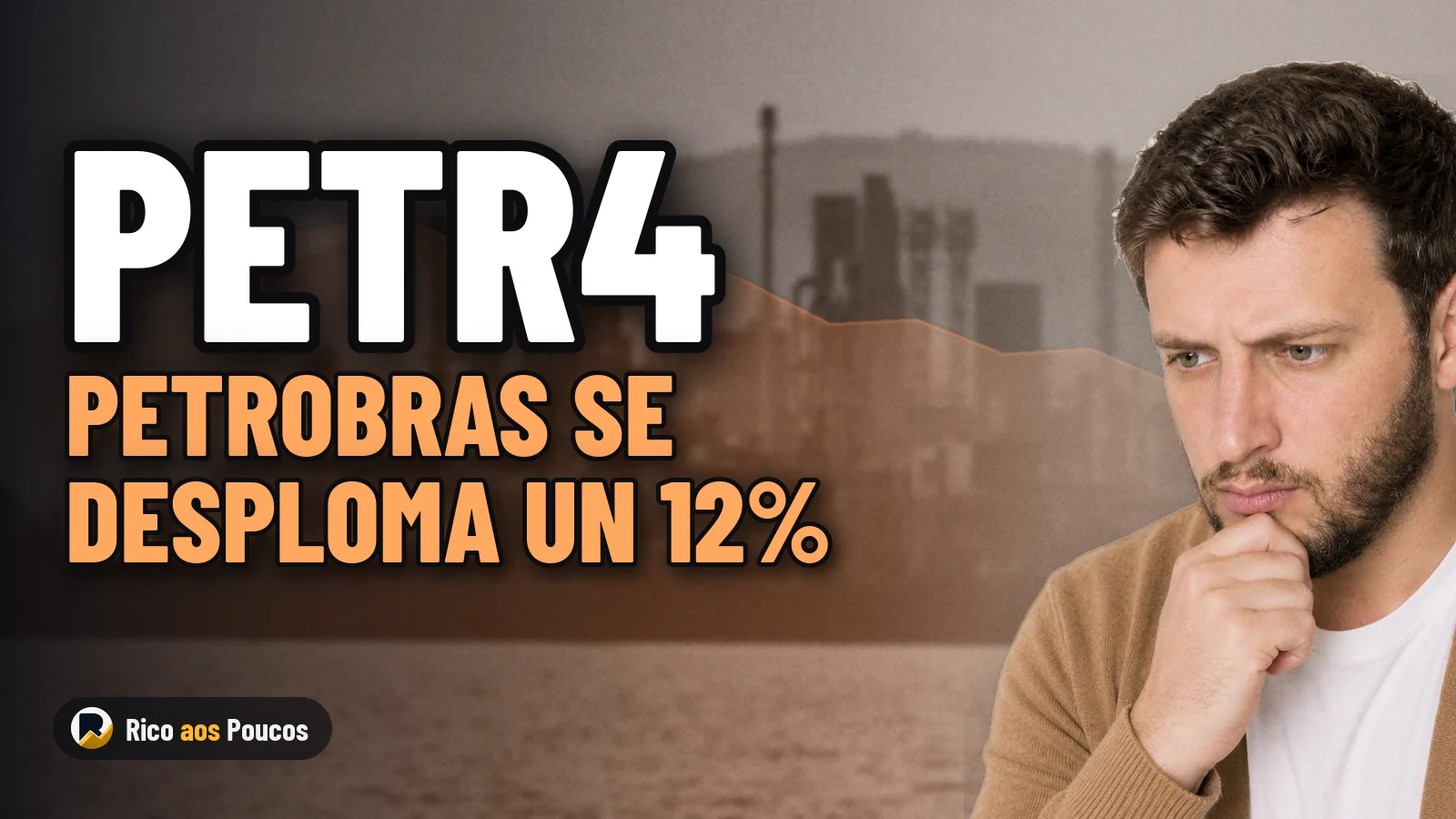 Combustible y dólar hacen desplomarse a PETR4: ¿qué pesa en Petrobras hoy?