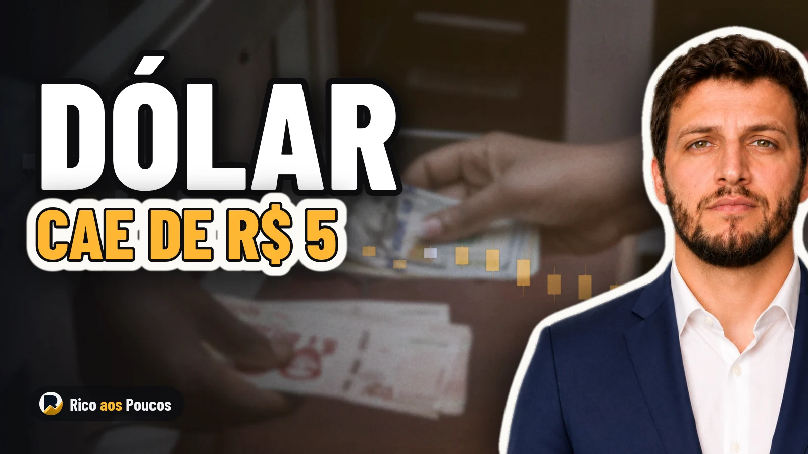 El dólar se desploma por debajo de R$ 5 en la apertura tras la primera vuelta de las elecciones