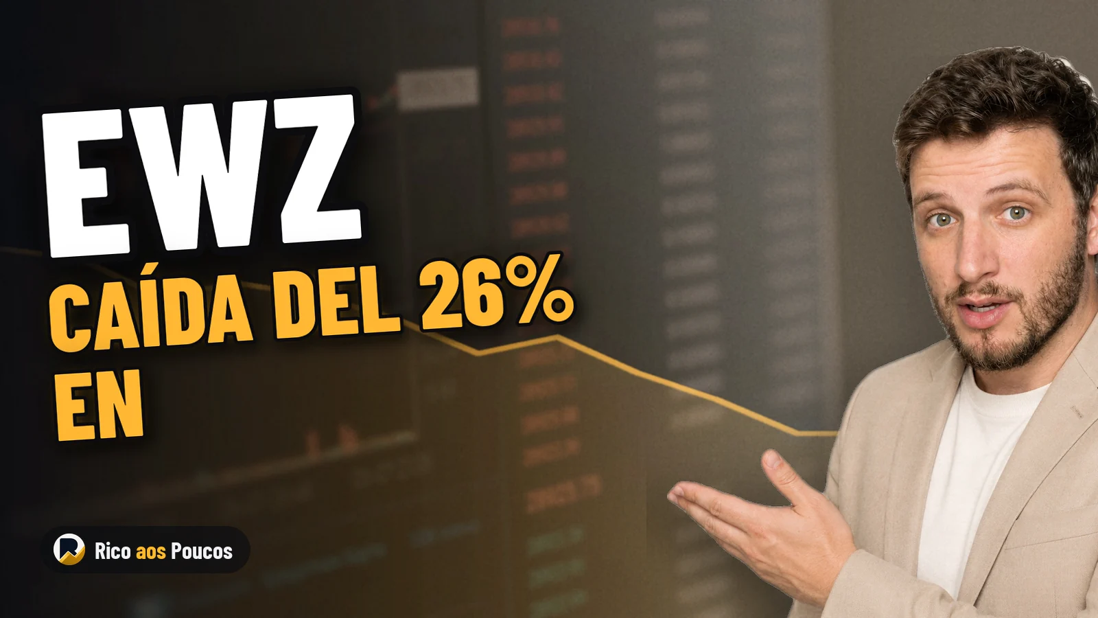 Por qué el EWZ cae 26% en el pre-market tras las elecciones