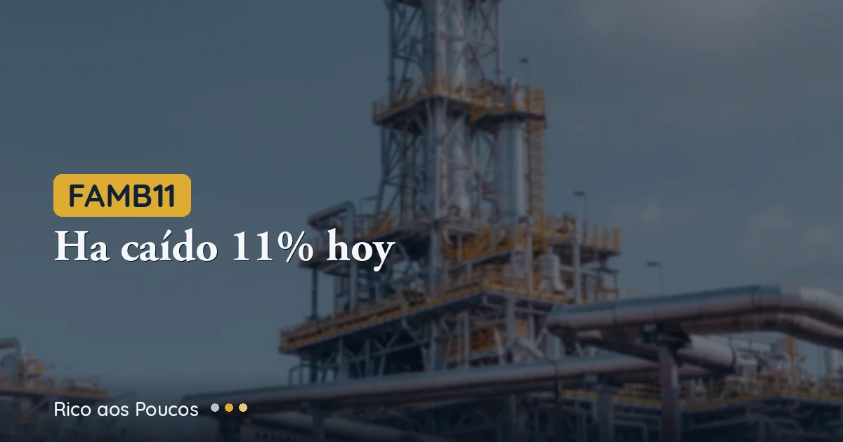 FAMB11 caiu 11% hoje: emissão com desconto reverte o rali do IPTU