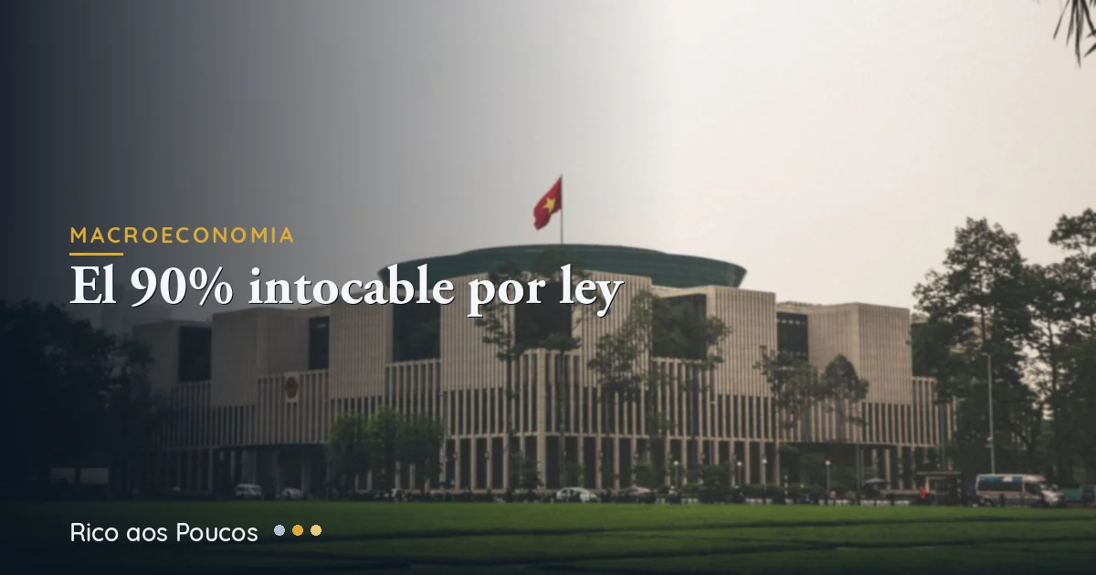 Gasto público en Brasil: el 90% del presupuesto es obligatorio y el dinero real está en la Previdência, el funcionalismo y las vinculaciones