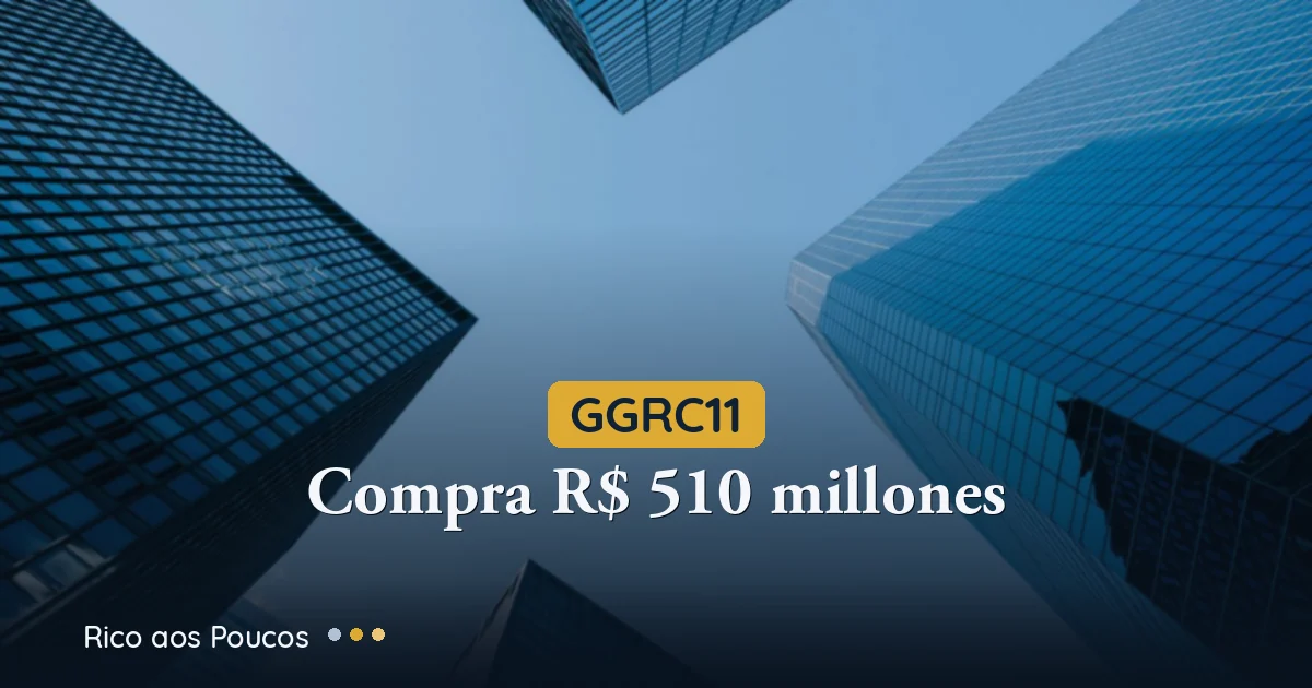 GGRC11 compra R$ 510 milhões em galpões em 7 dias: foi um bom negócio?