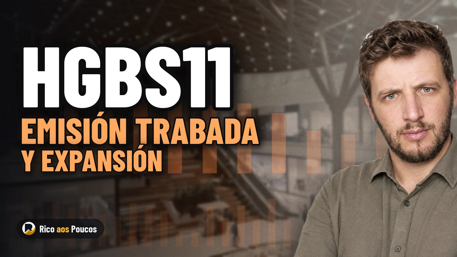 HGBS11 mantiene dividendo de R$ 0,17, pero la cotización bajo la emisión frena la expansión