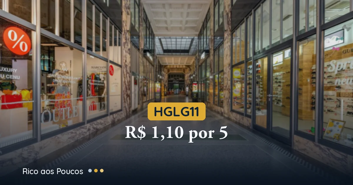 HGLG11: R$ 1,10 por 5 anos — o que trava o dividendo e quando muda