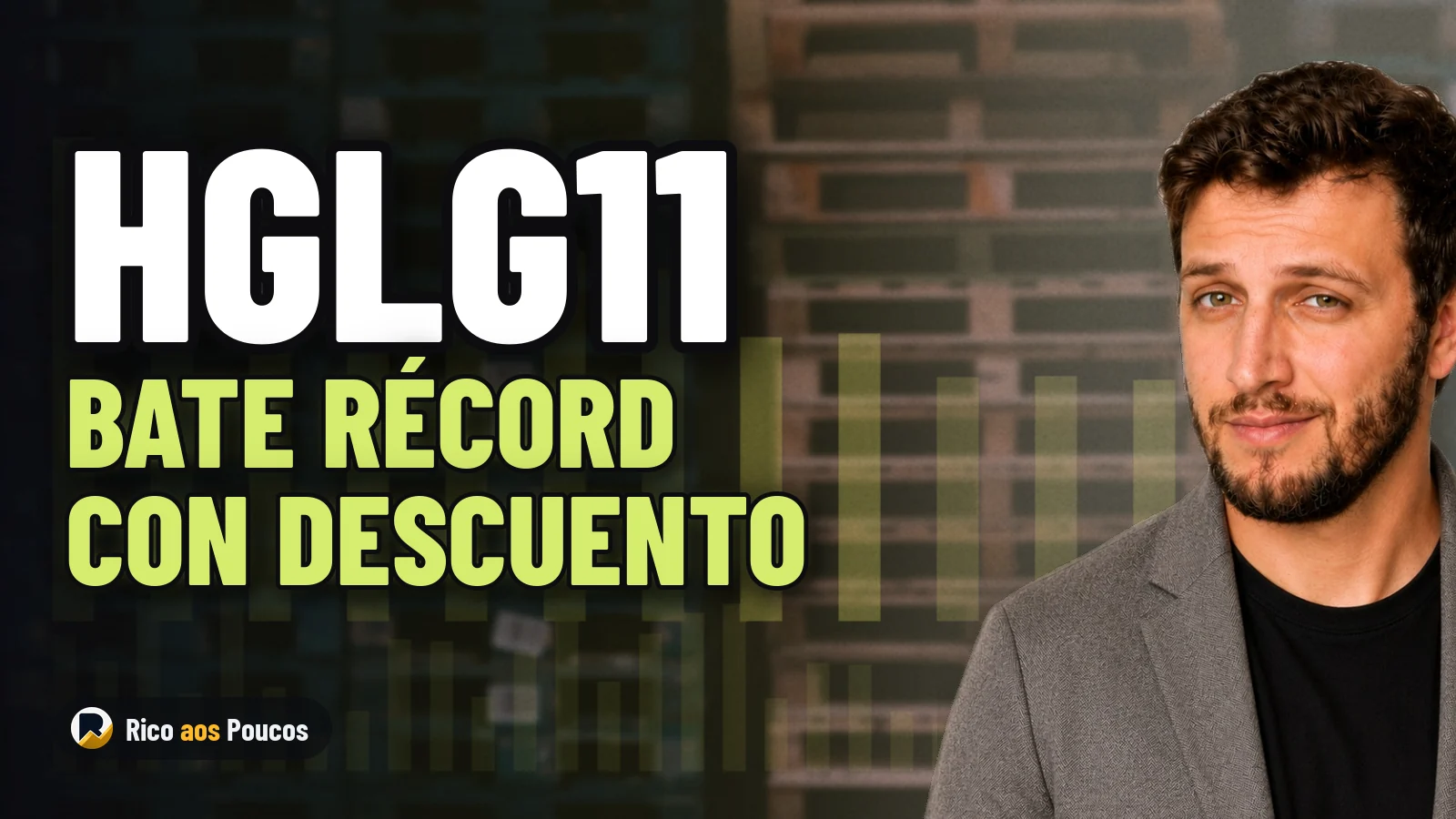 HGLG11 supera los 608.000 partícipes en agosto de 2026, pero el descuento en pantalla llega al 12%