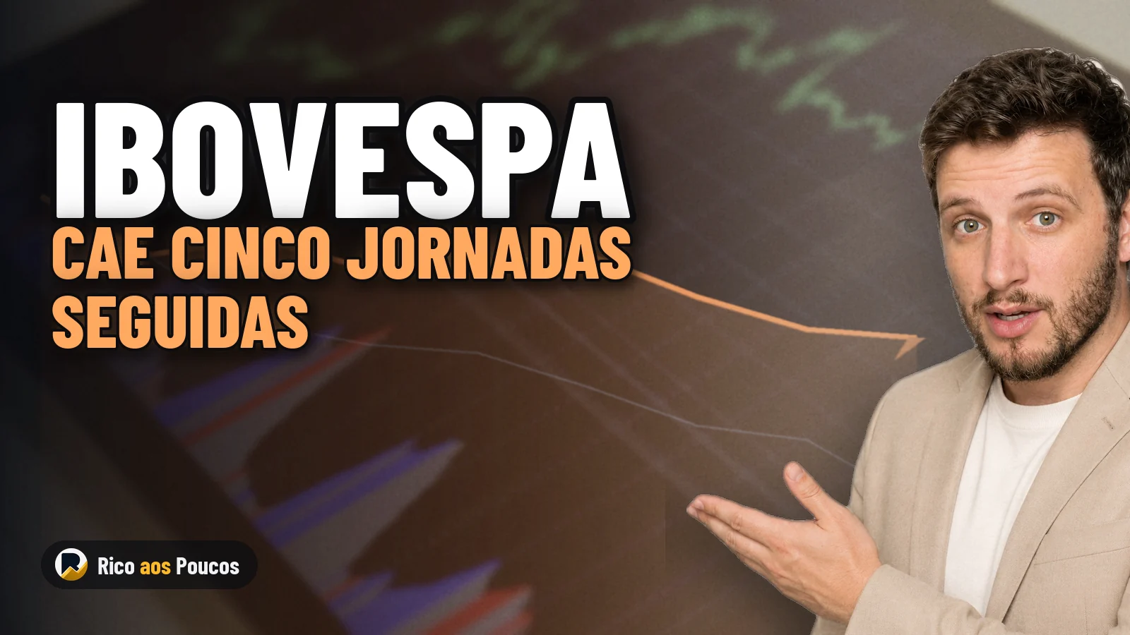 Ibovespa cae 1% hoy y encadena la quinta baja seguida tras las elecciones
