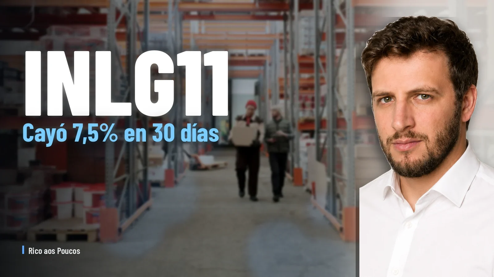 INLG11 cayó 7,5% en 30 días: ¿corrección o problema real? El precio justo hoy