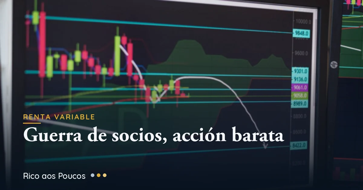 Marcas del grupo Azzas 2154 y el gráfico de caída de la acción AZZA3 golpeada por la pelea entre los socios