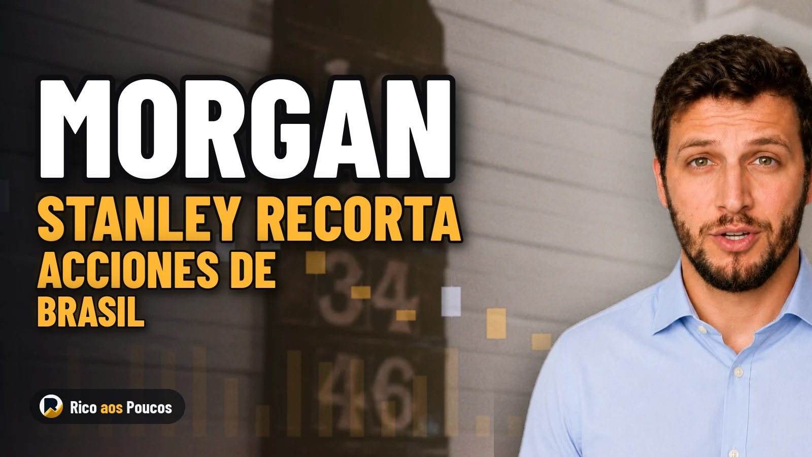 Morgan Stanley recorta su recomendación sobre las acciones brasileñas tras las elecciones