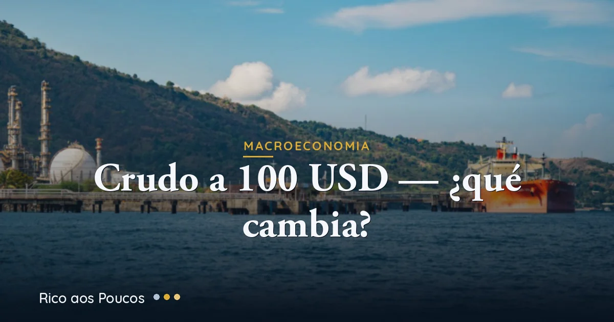 Petróleo a 100 dólares: el conflicto EE.UU.-Irán y cómo afecta tu portafolio
