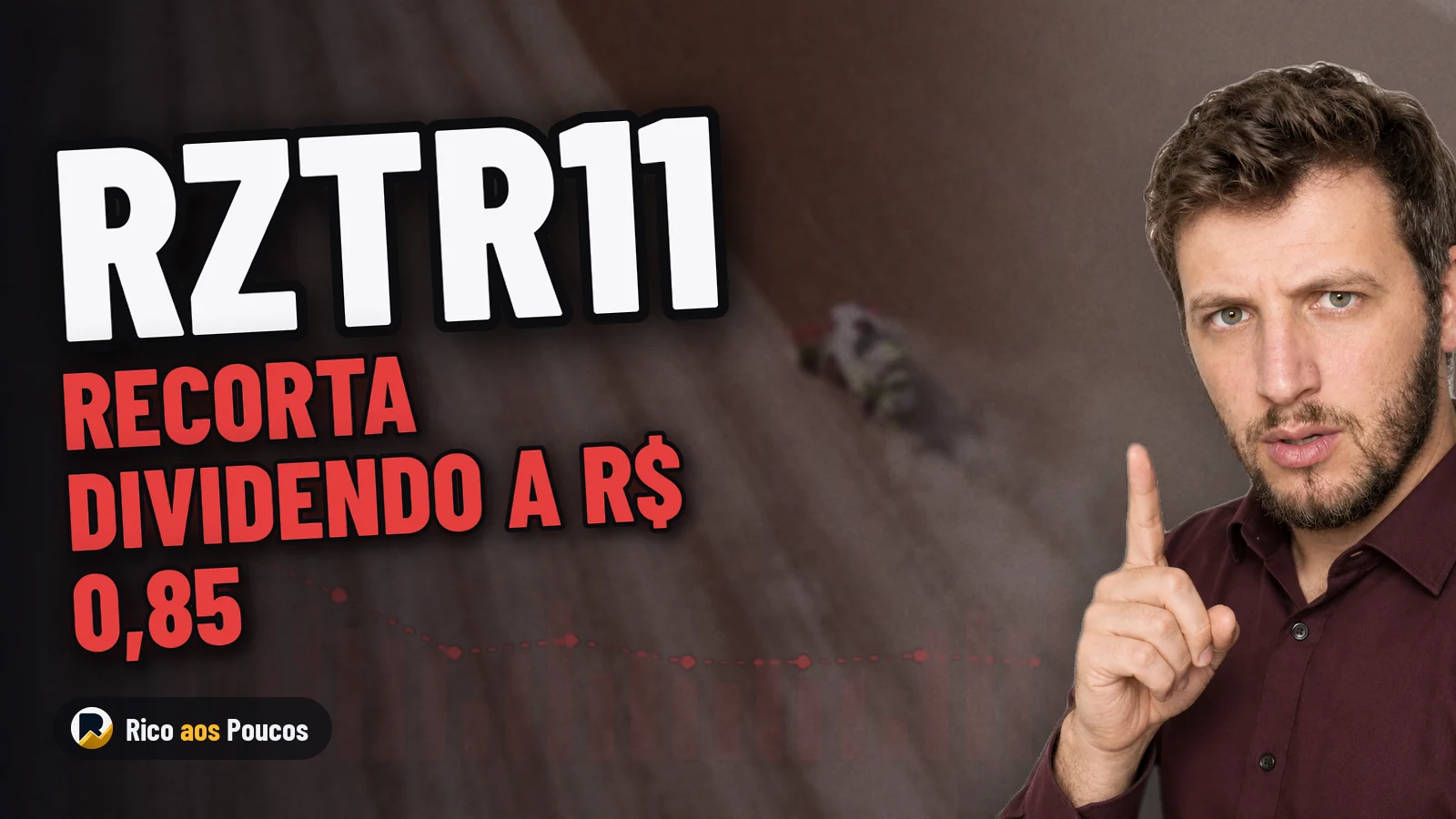 RZTR11 recorta el dividendo a R$ 0,85 y la gestora advierte que los ingresos caerán aún más en el semestre